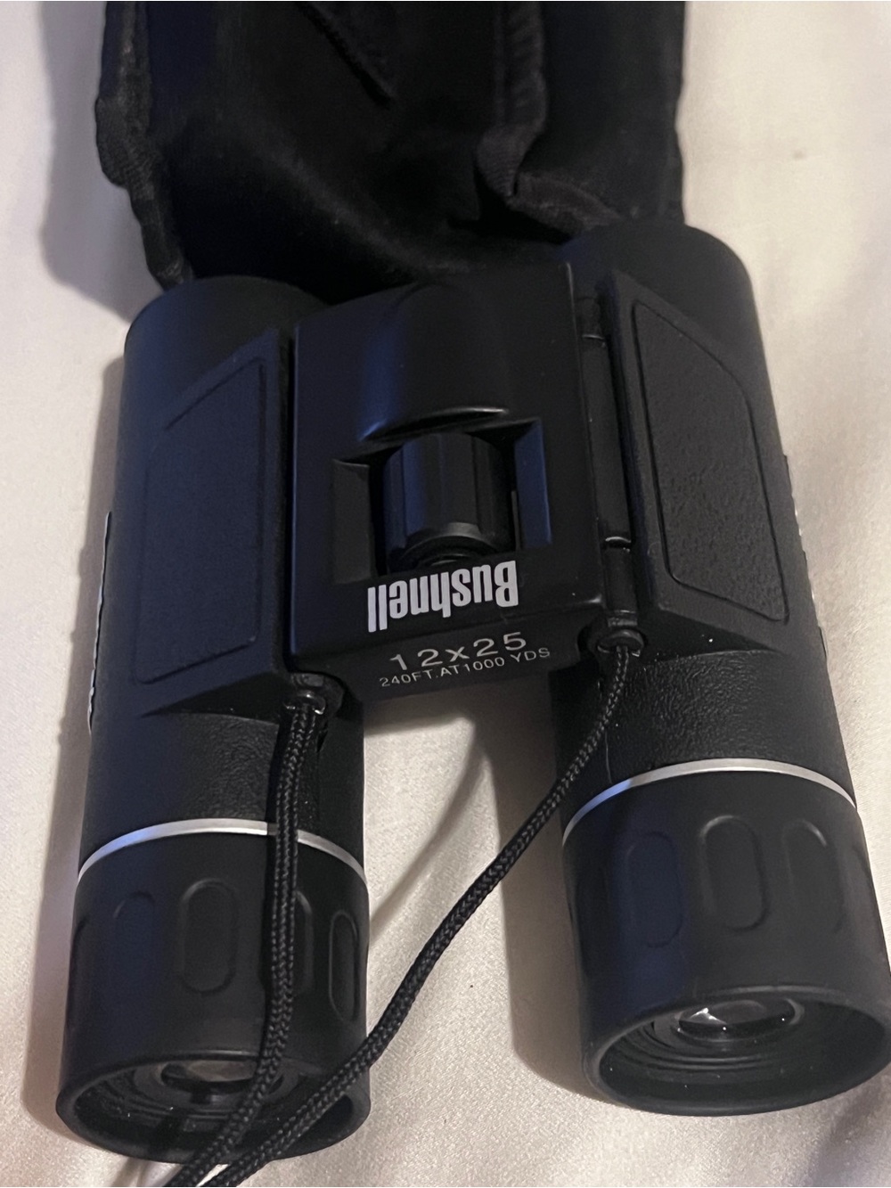 Bushnell 12x25 Compact Binoculars — Black
